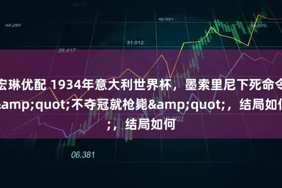 宏琳优配 1934年意大利世界杯，墨索里尼下死命令&quot;不夺冠就枪毙&quot;，结局如何